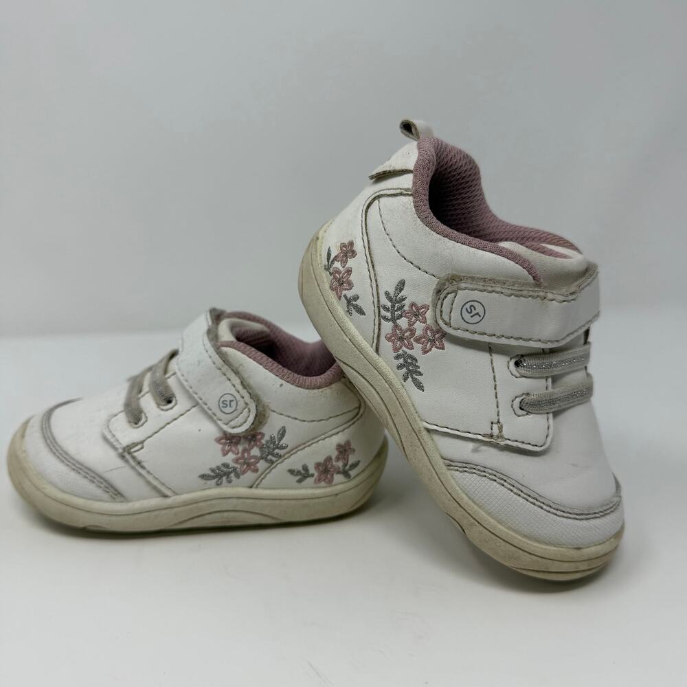Stride Rite 360 Floral Shoes Girls Size 5